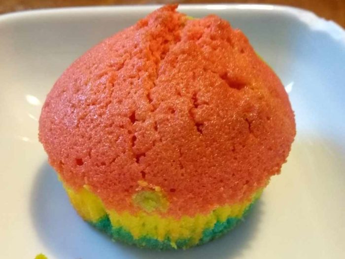 Regenbogen-Muffins Regenbogen-Muffins